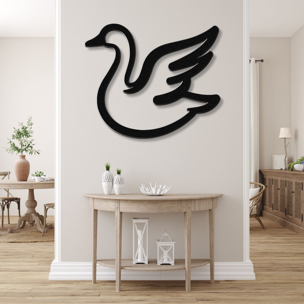Goose Metal Wall Art