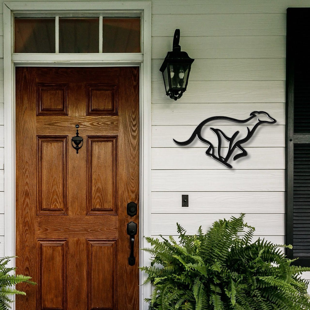 Greyhound Metal Wall Art