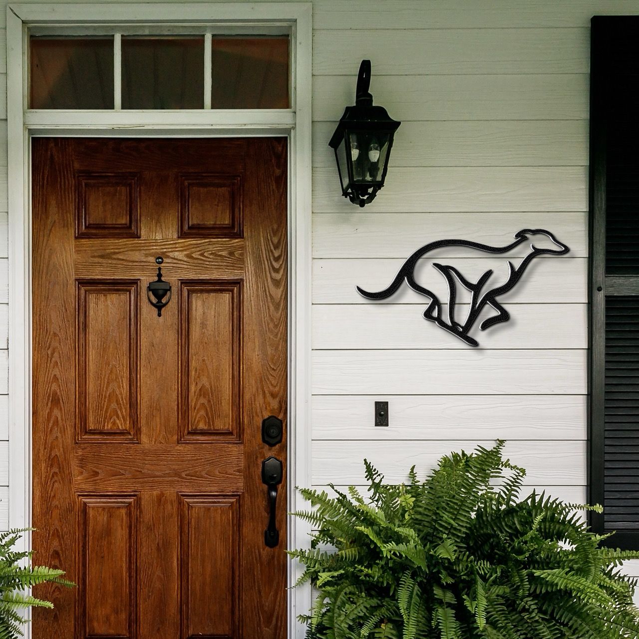 Greyhound Metal Wall Art