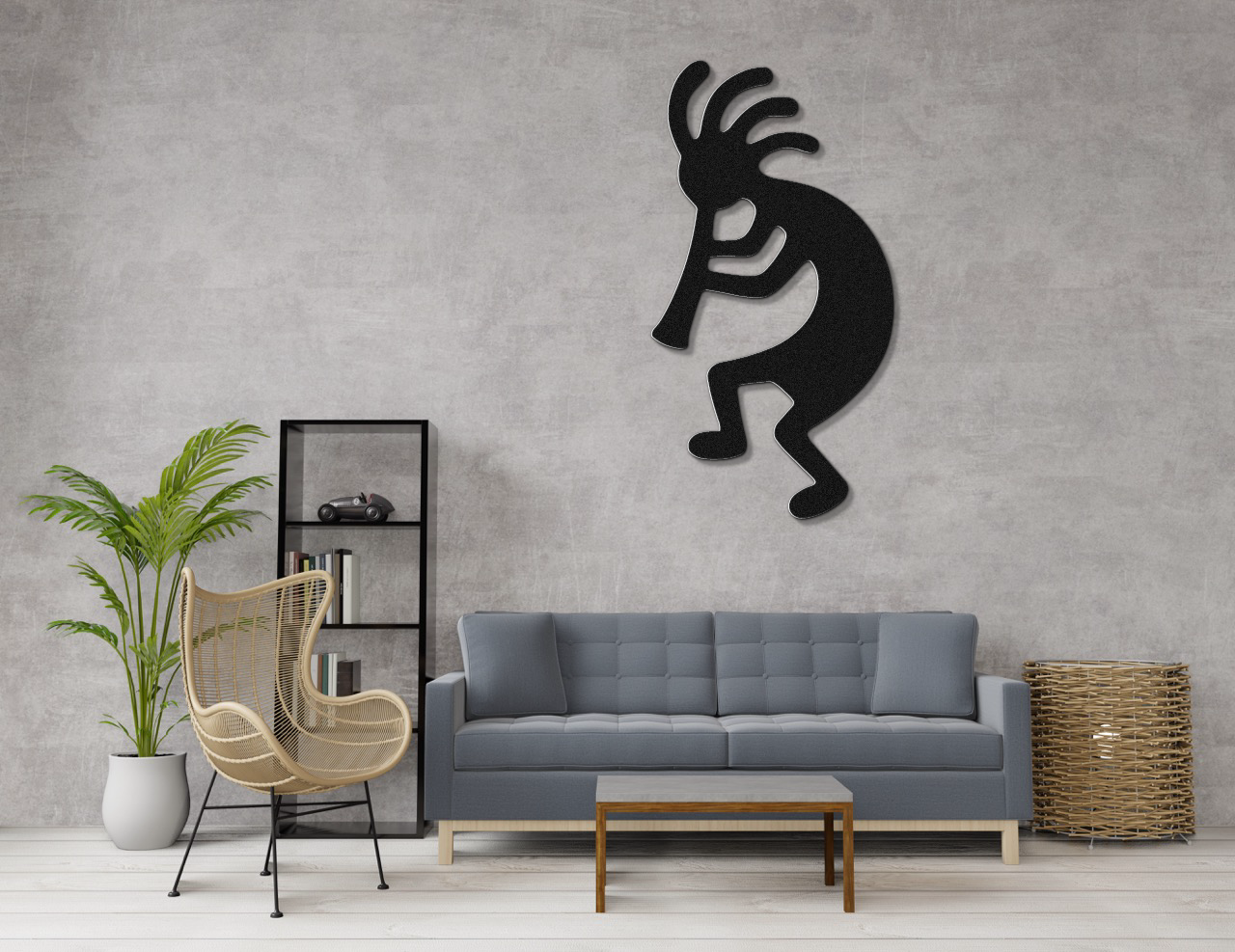 Kokopelli Metal Wall Art