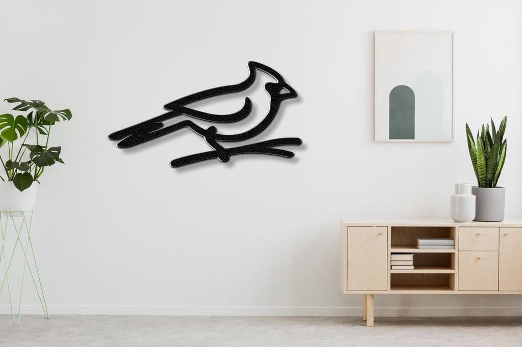 Cardinal Metal Wall Art