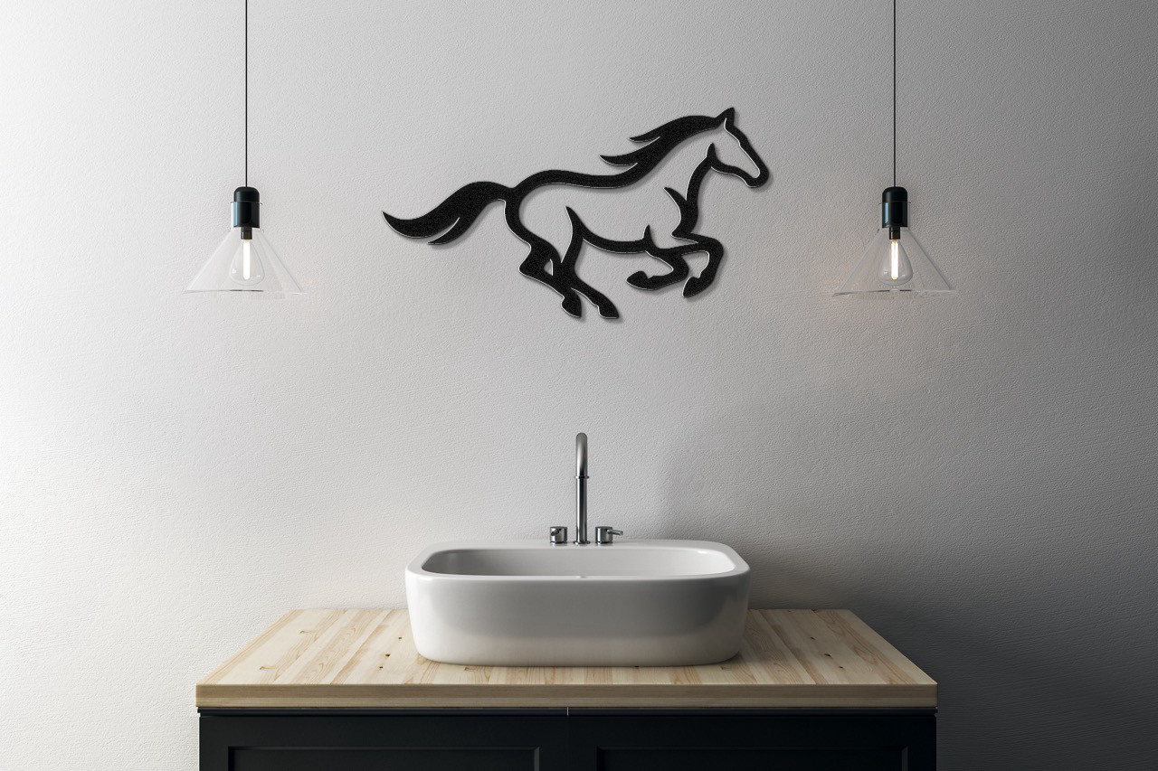 Horse Metal Wall Art