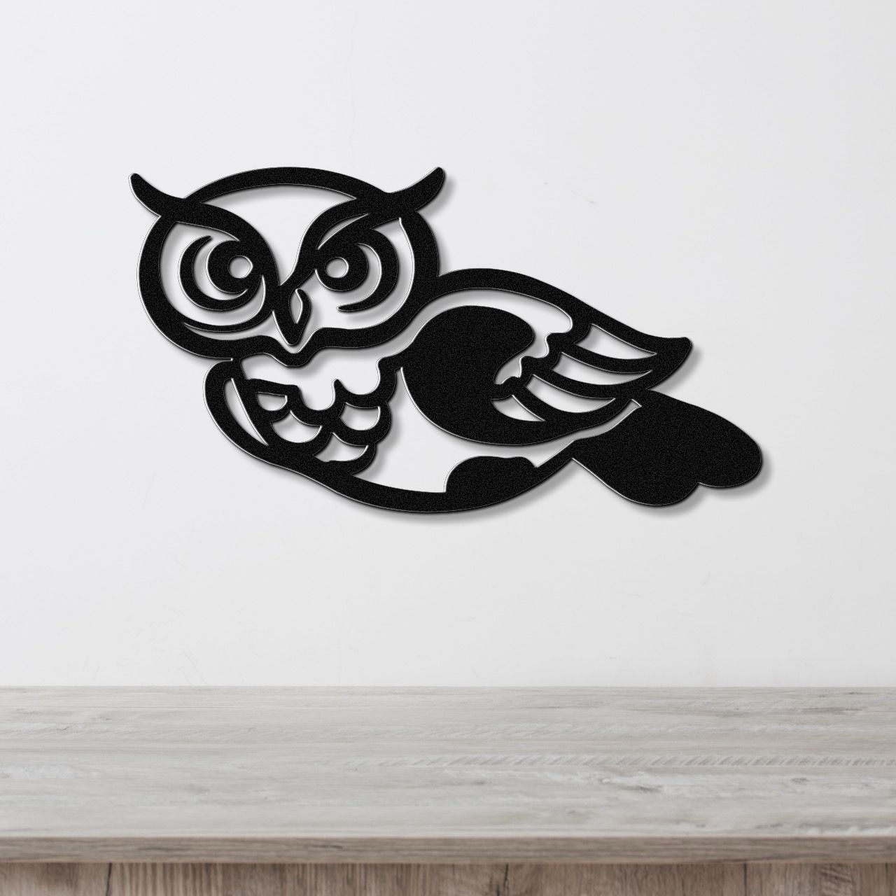 Owl Metal Wall Art