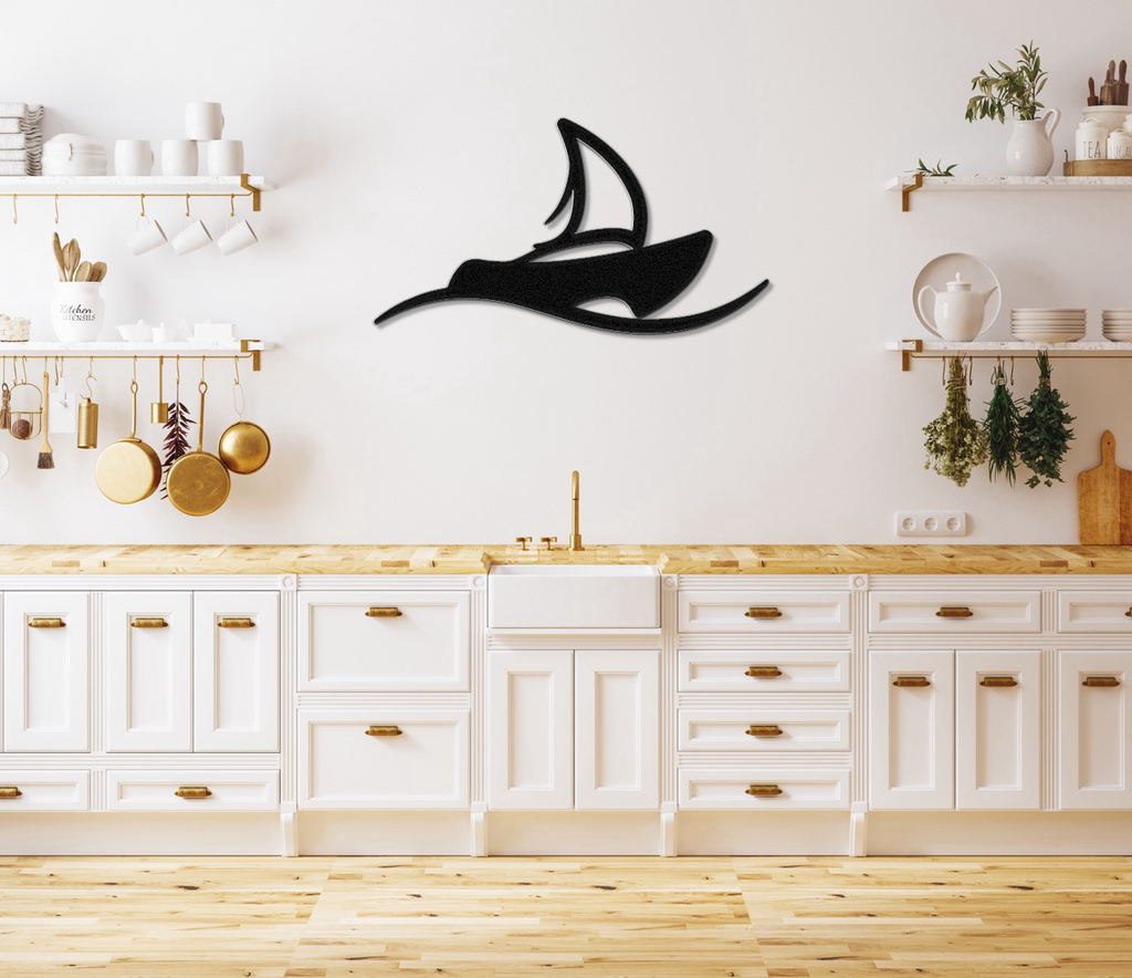 Sailboat Metal Wall Art