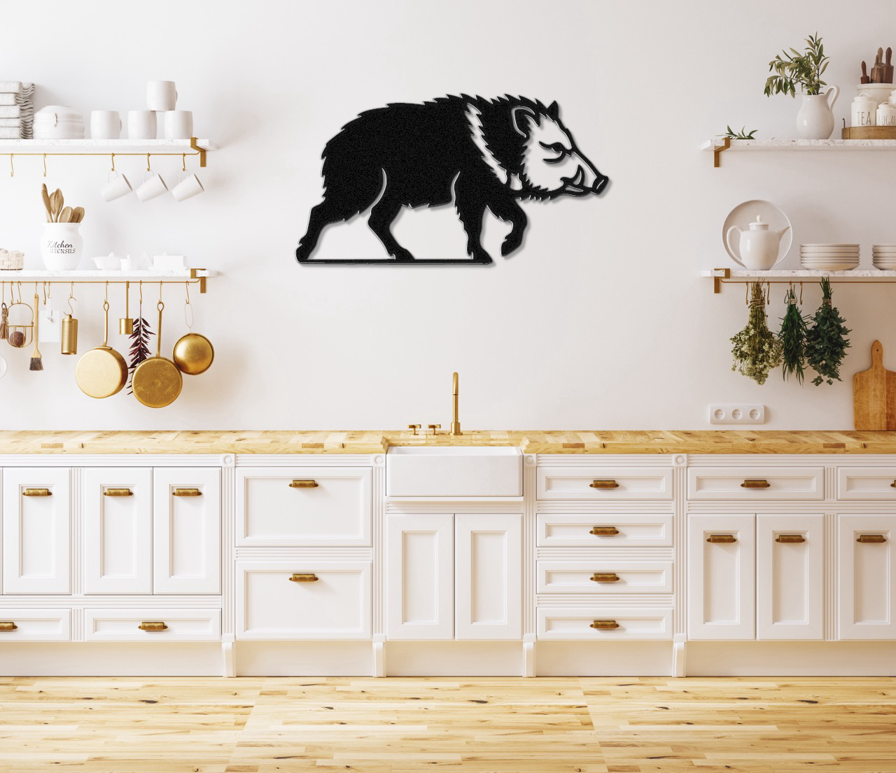 Javelina Metal Wall Art