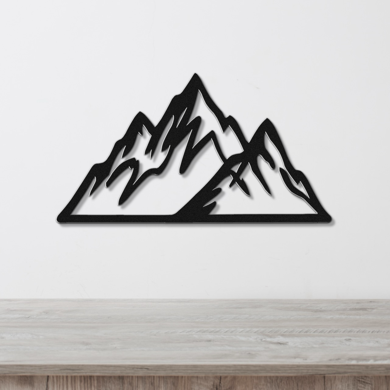 Mountains Metal Wall Art