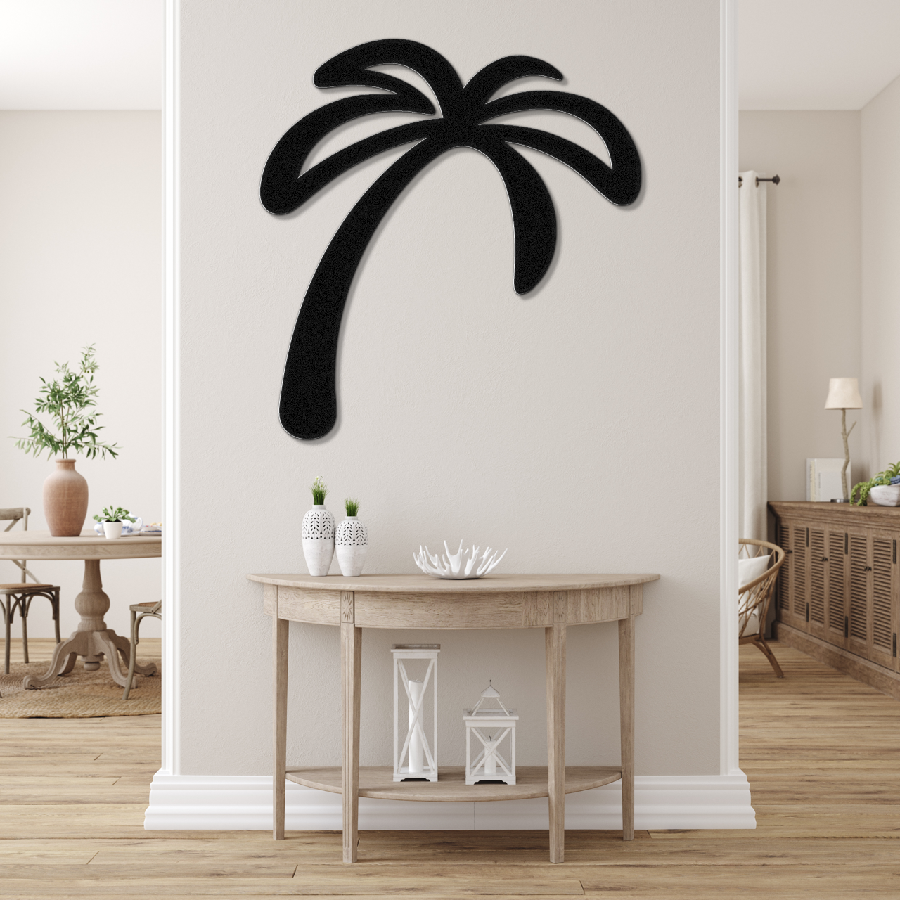 Palm Tree Metal Wall Art