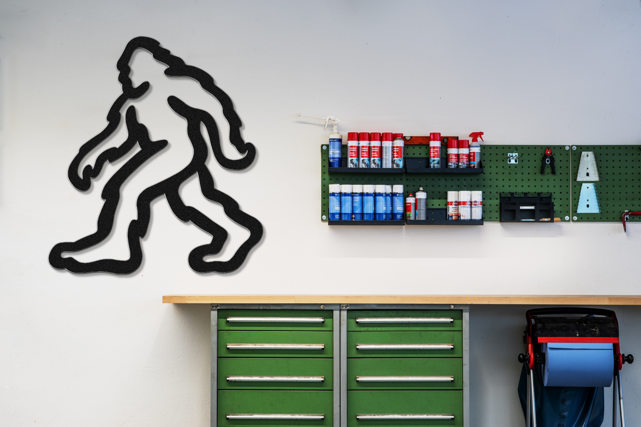 Bigfoot Metal Wall Art