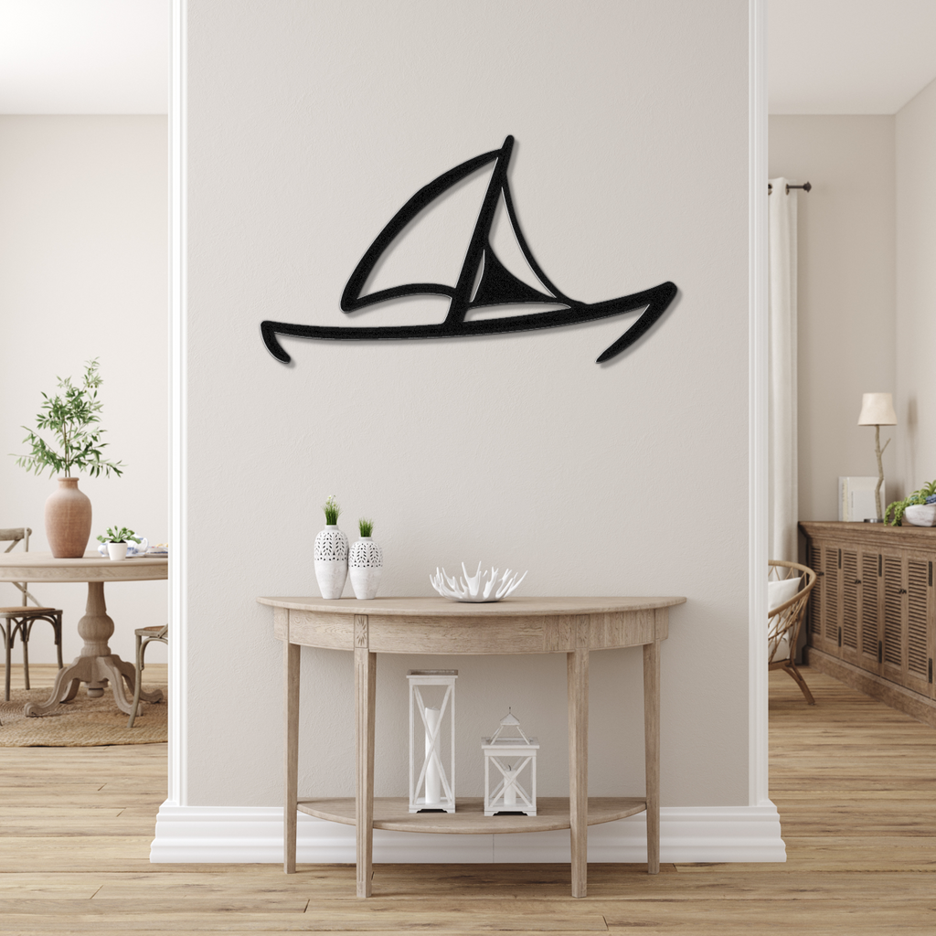 Sailboat Metal Wall Art