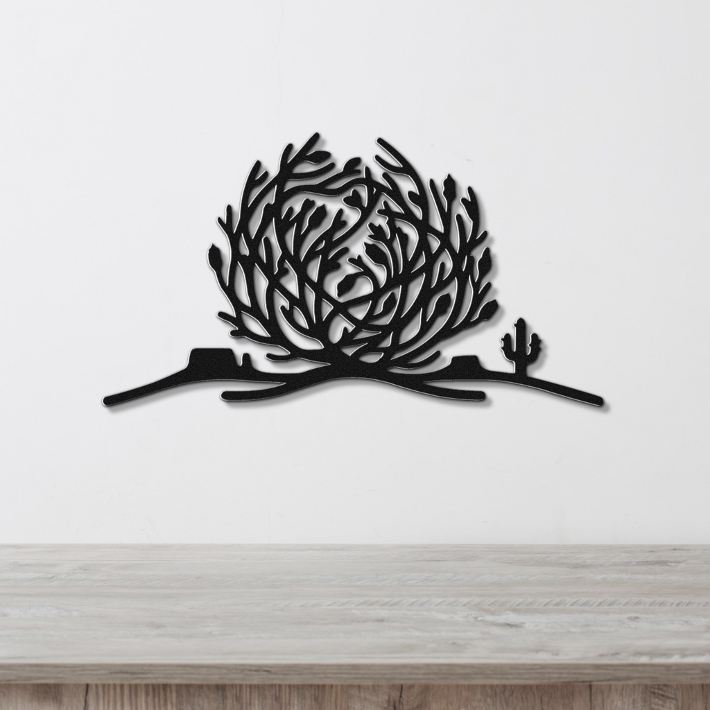 Tumbleweed Metal Wall Art
