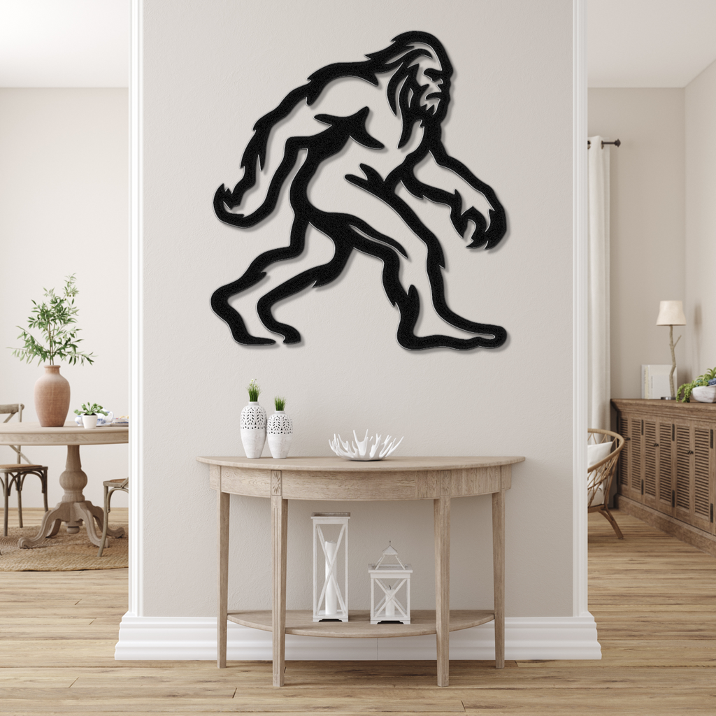 Bigfoot Metal Wall Art