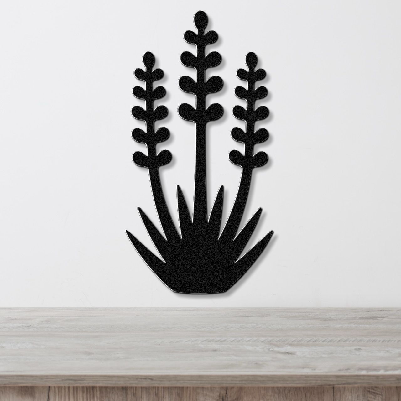 Blooming Yucca Metal Wall Art