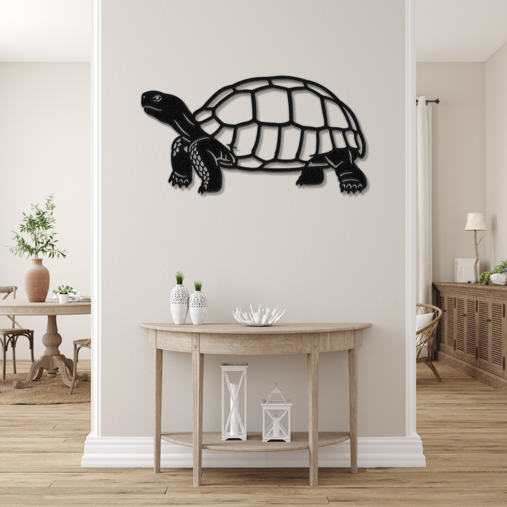 Tortoise Metal Wall Art