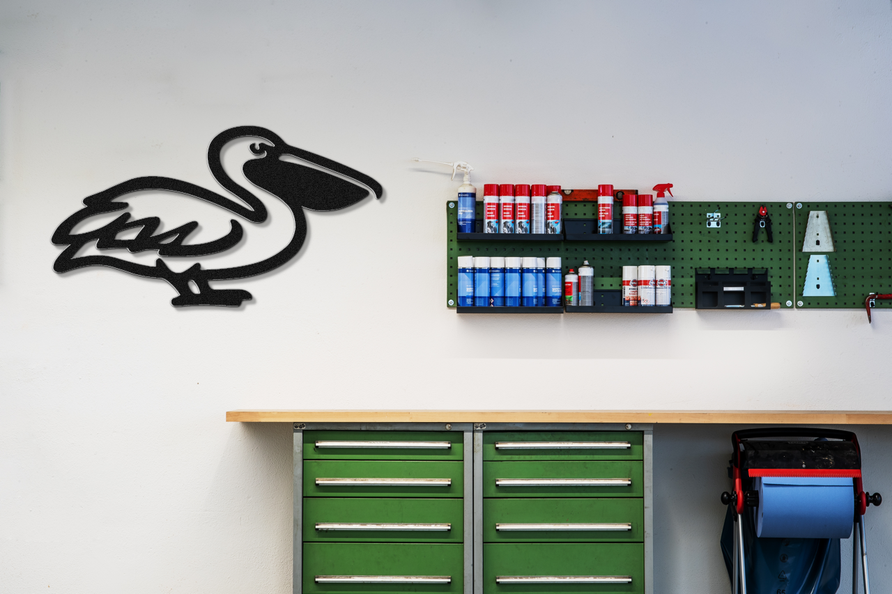 Pelican Metal Wall Art