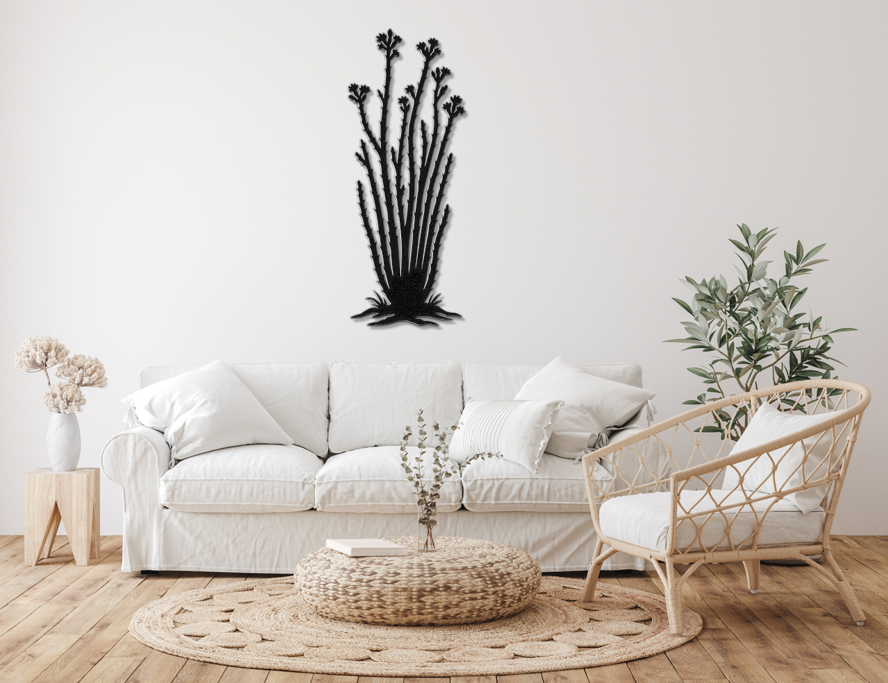 Ocotillo Metal Wall Art