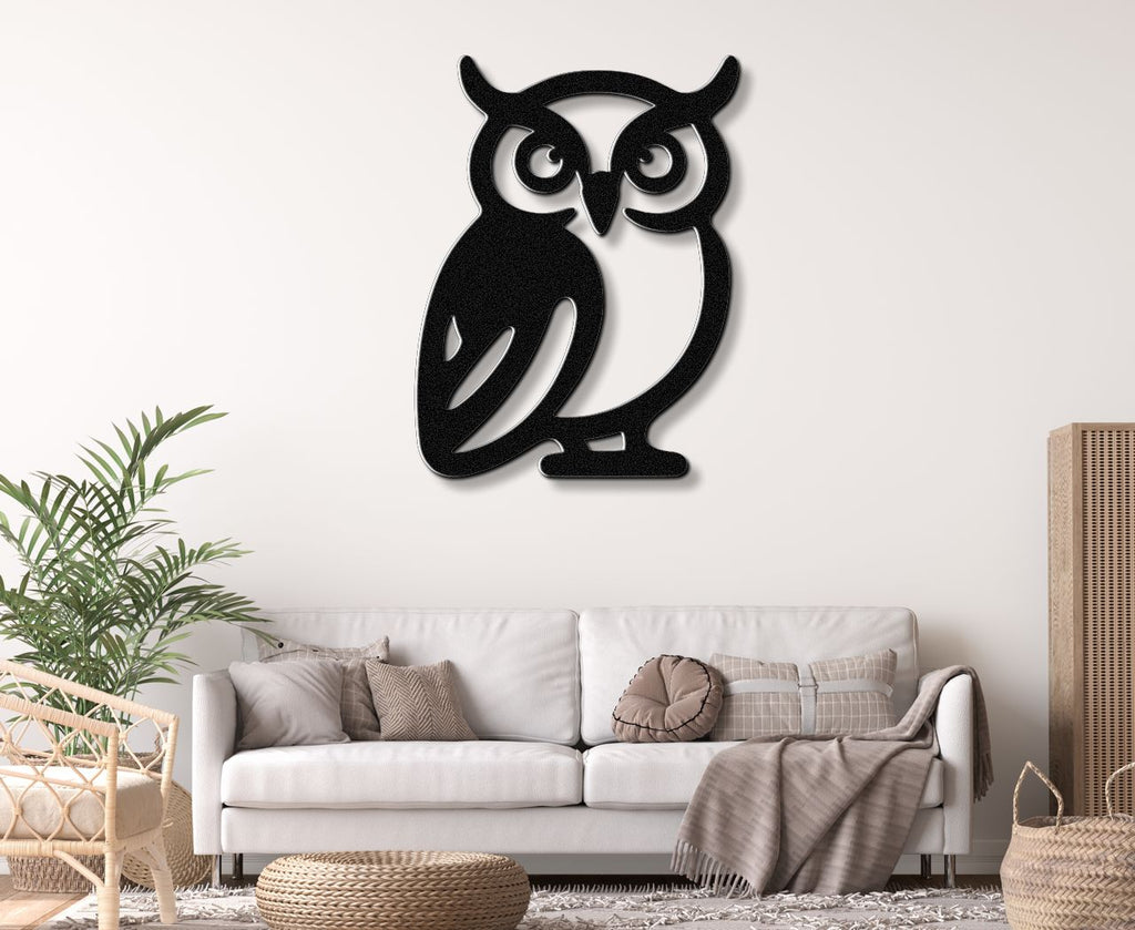 Owl Metal Wall Art