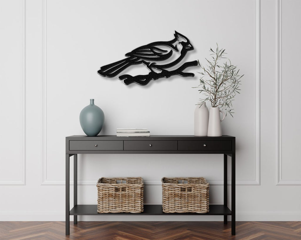 Cardinal Metal Wall Art