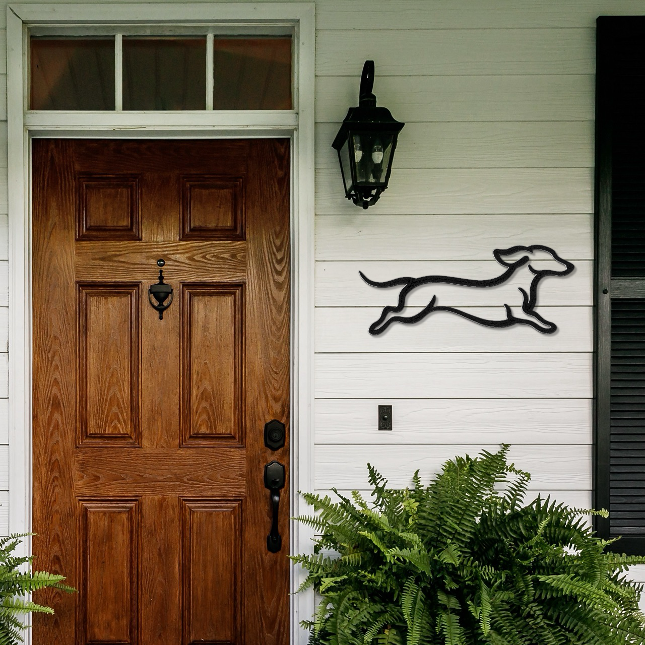 Dachshund Metal Wall Art