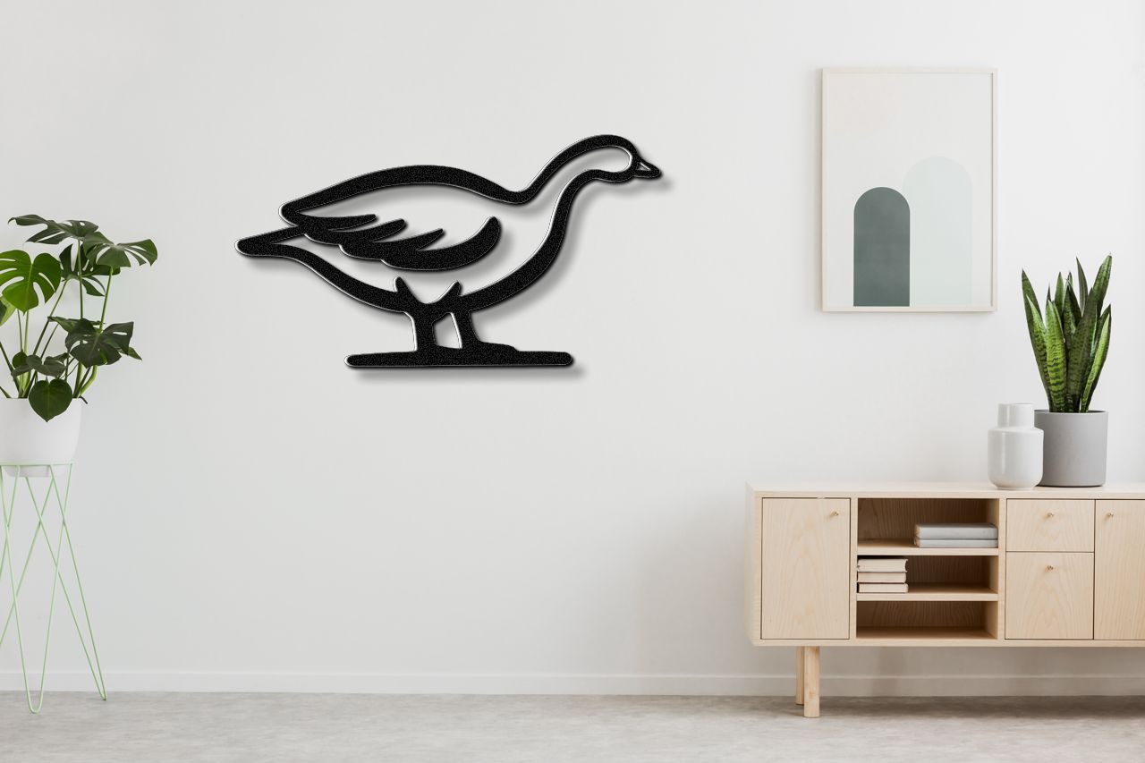 Goose Metal Wall Art