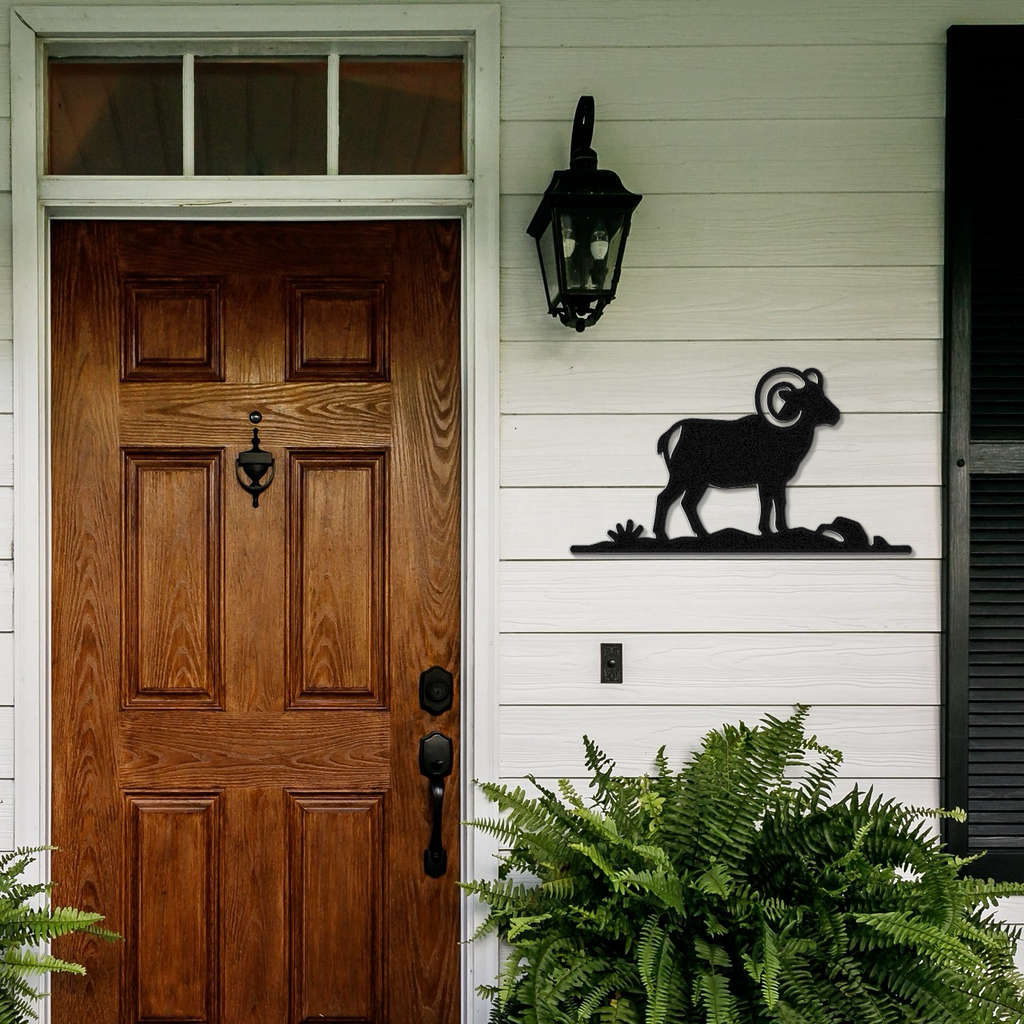 Bighorn Sheep Metal Wall Art