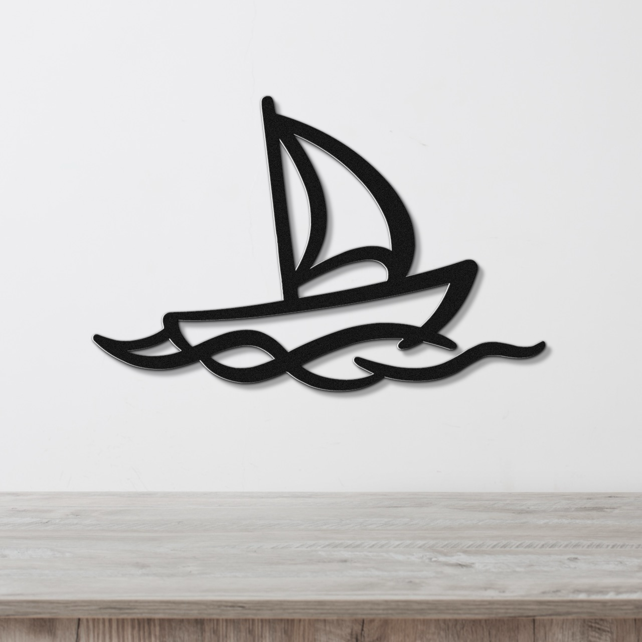 Sailboat Metal Wall Art
