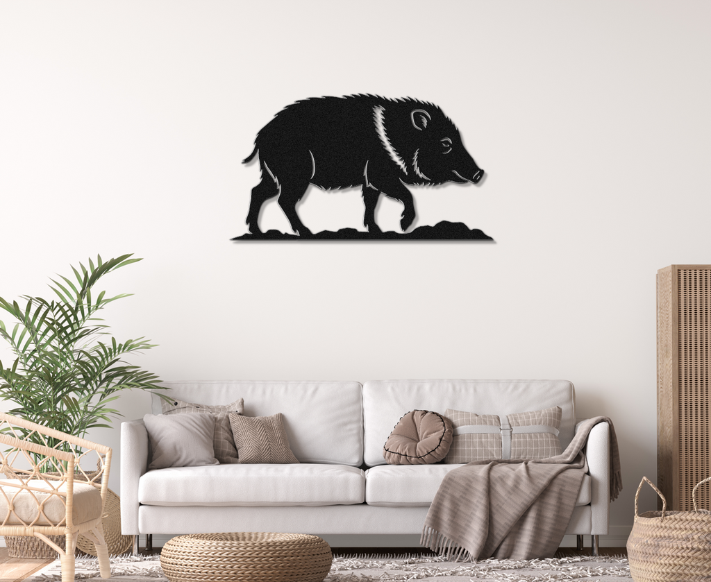 Javelina Metal Wall Art