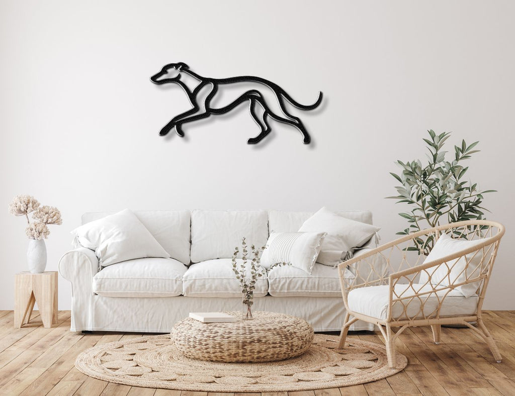 Greyhound Metal Wall Art