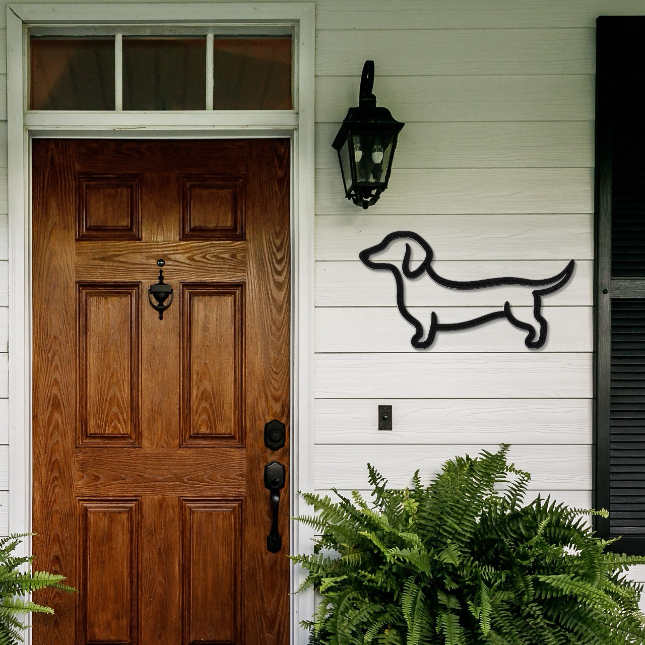 Dachshund Metal Wall Art