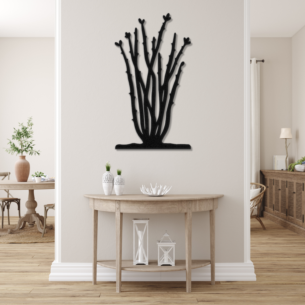 Ocotillo Metal Wall Art