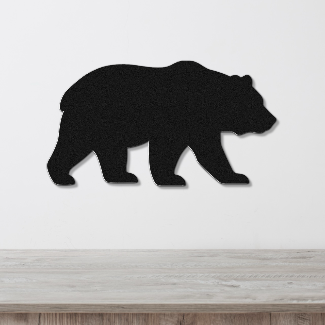 Bear Metal Wall Art