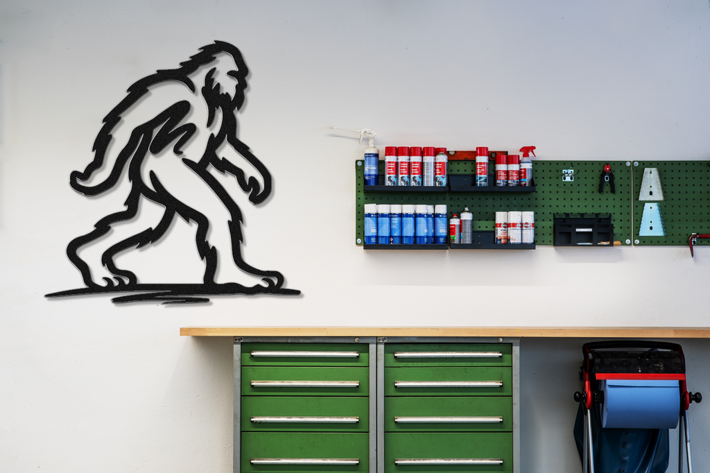 Bigfoot Metal Wall Art
