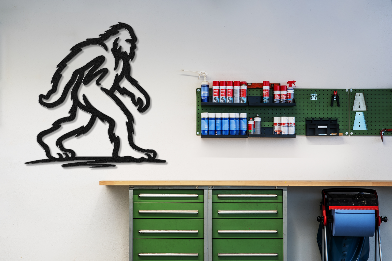 Bigfoot Metal Wall Art