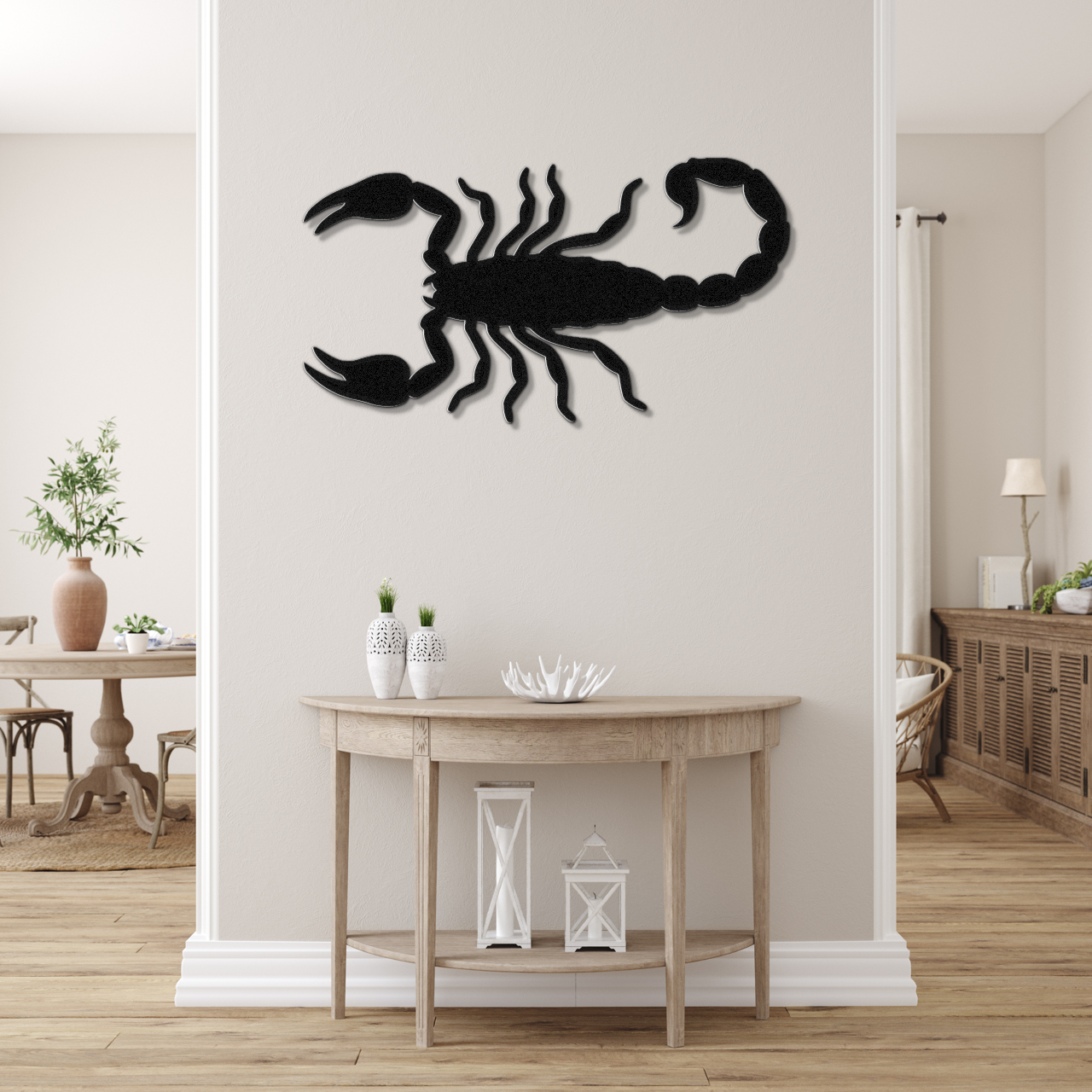 Scorpion Metal Wall Art