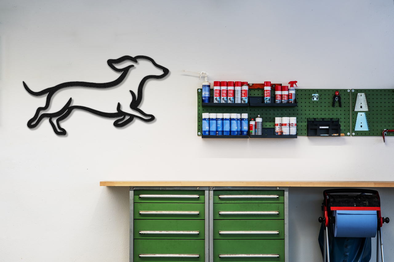 Dachshund Metal Wall Art