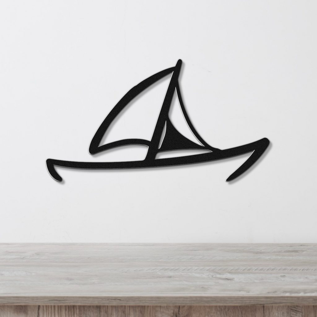 Sailboat Metal Wall Art