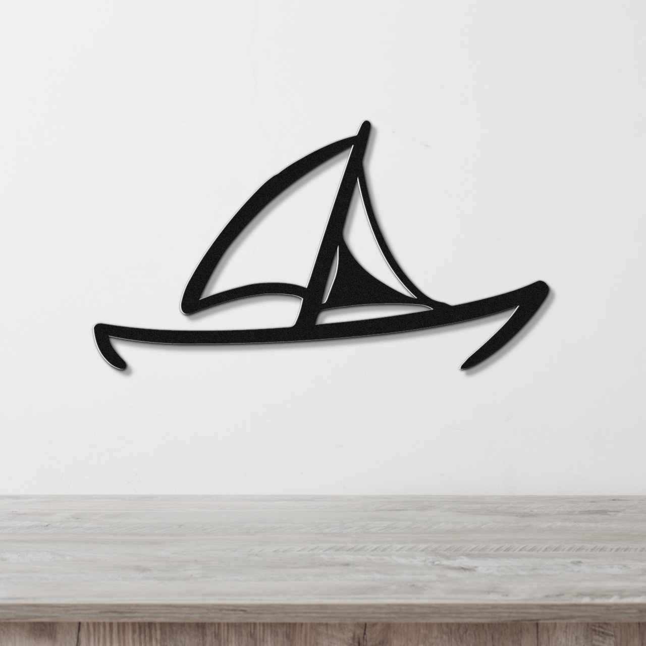 Sailboat Metal Wall Art