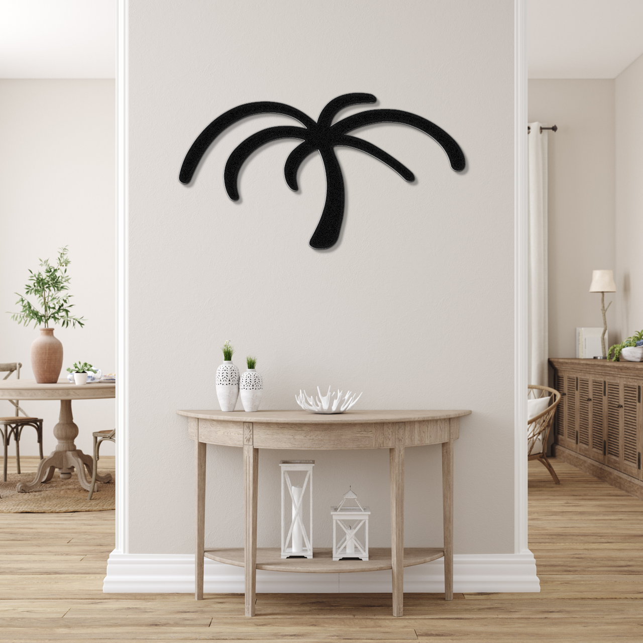 Palm Tree Metal Wall Art