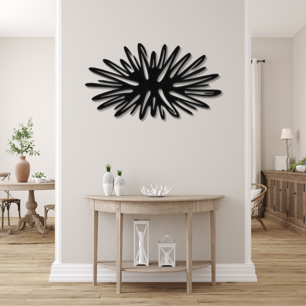 Sea Urchin Metal Wall Art