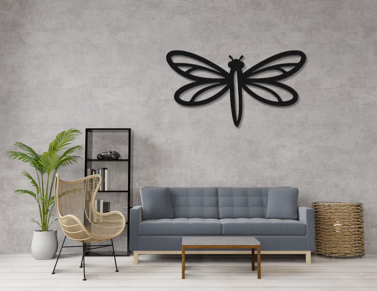 Dragonfly Metal Wall Art