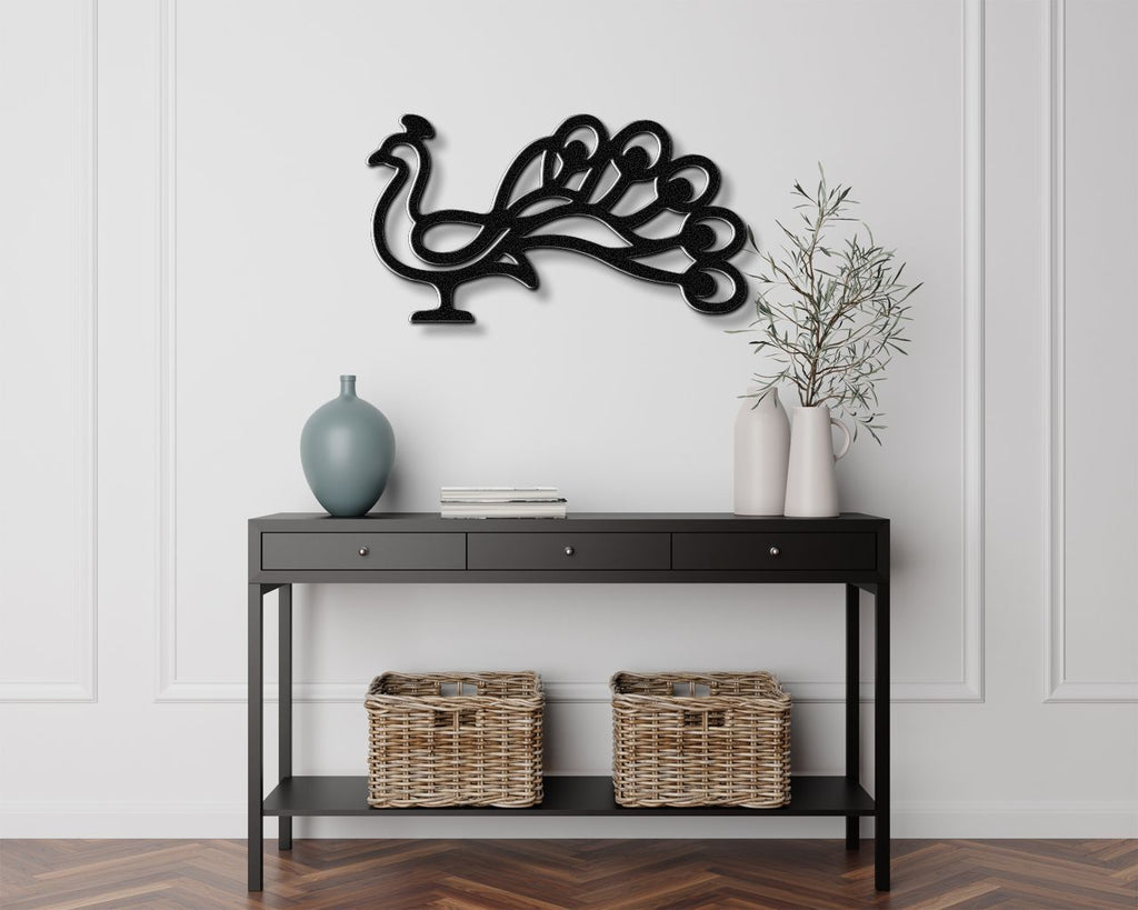 Peacock Metal Wall Art
