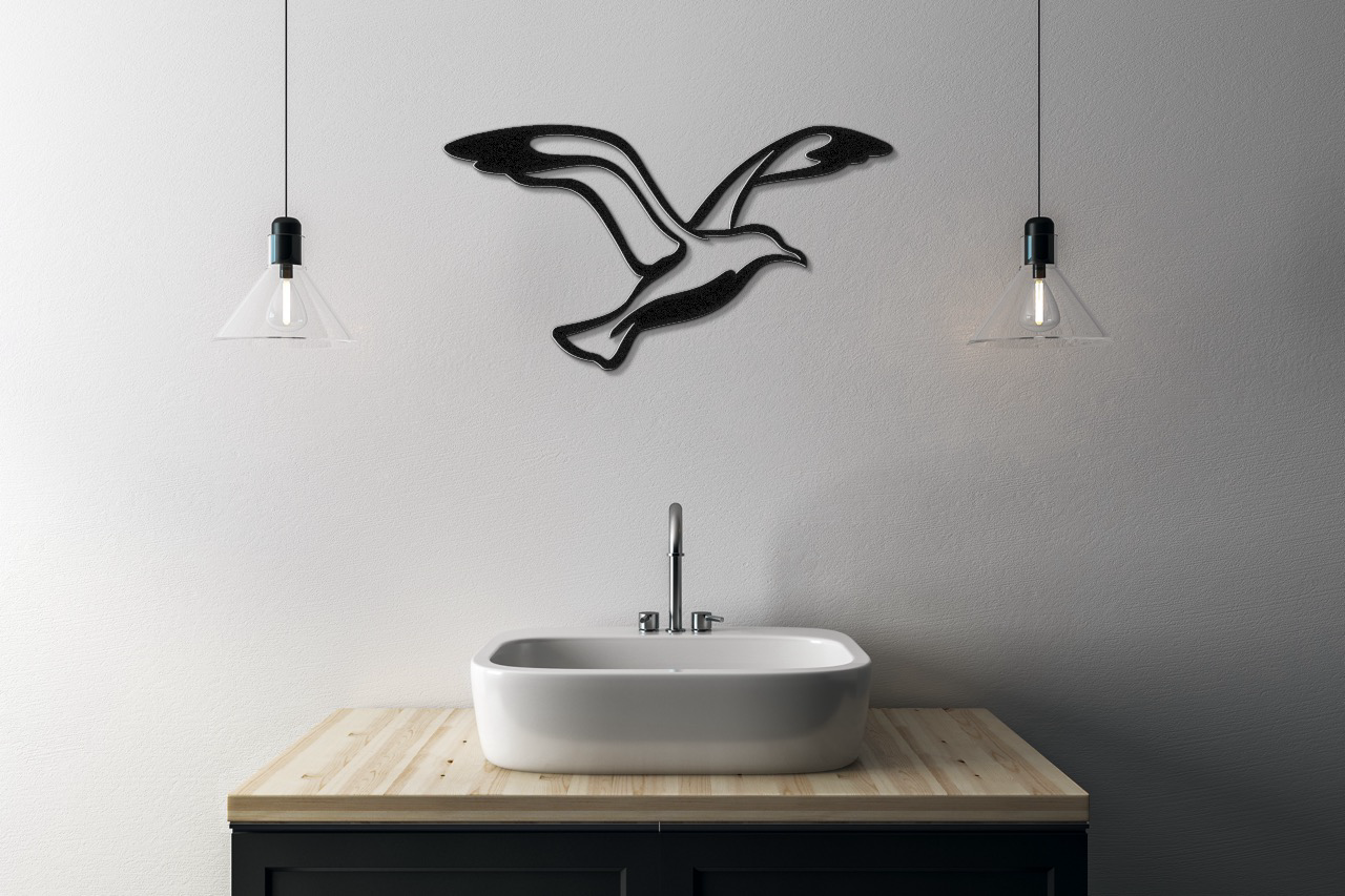Seagull Metal Wall Art