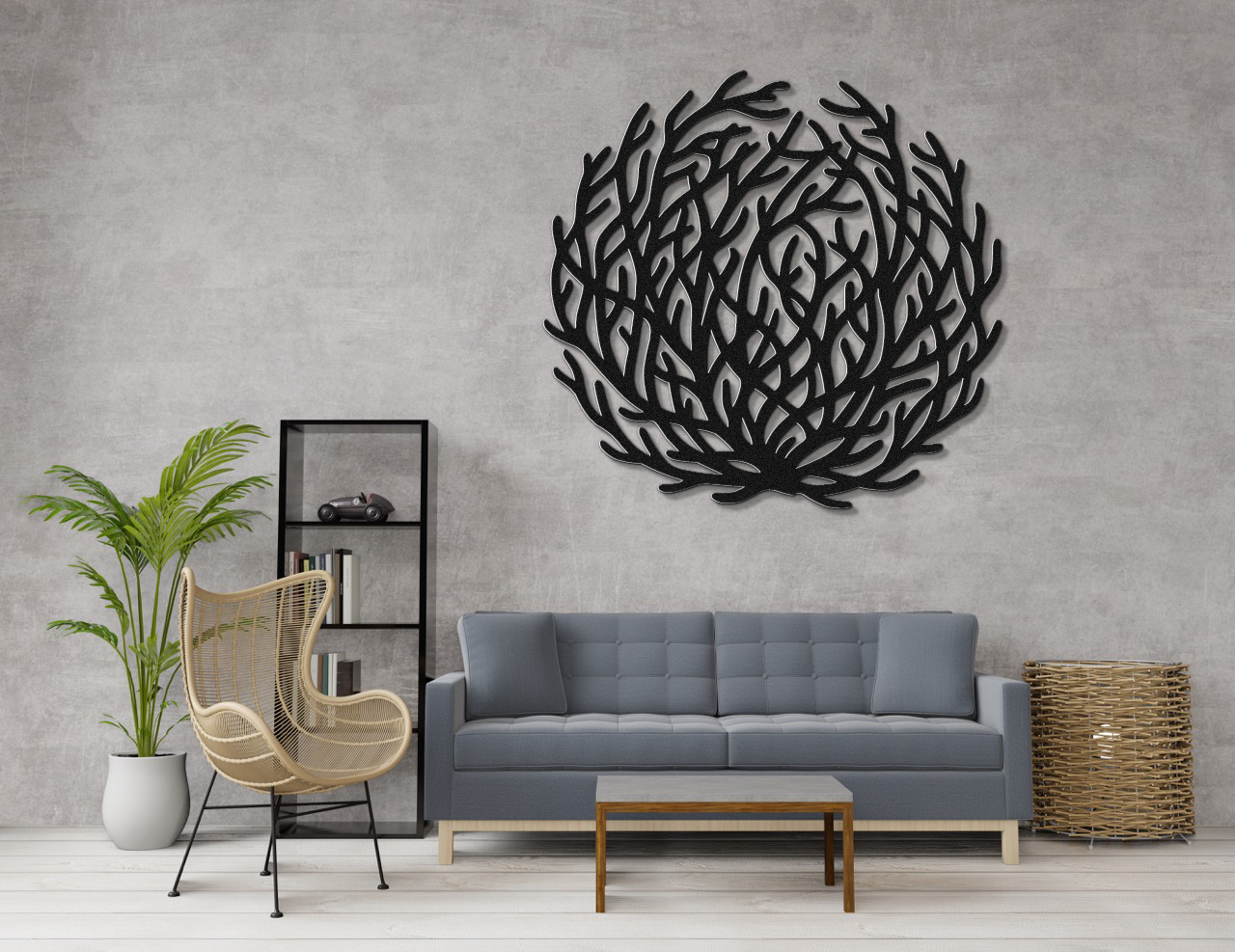 Tumbleweed Metal Wall Art