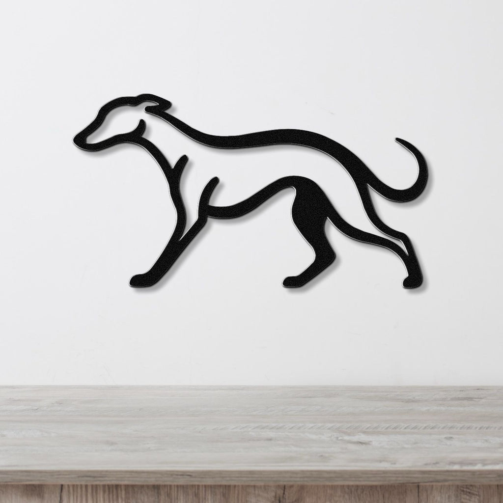 Greyhound Metal Wall Art