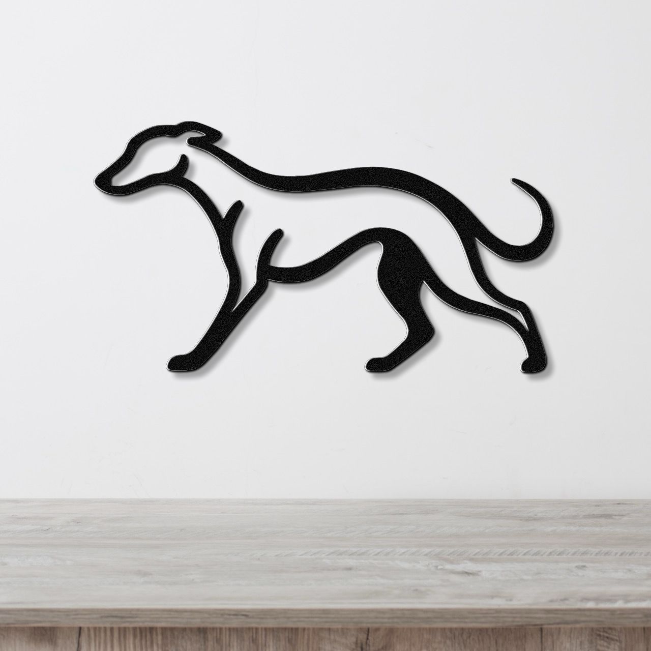 Greyhound Metal Wall Art