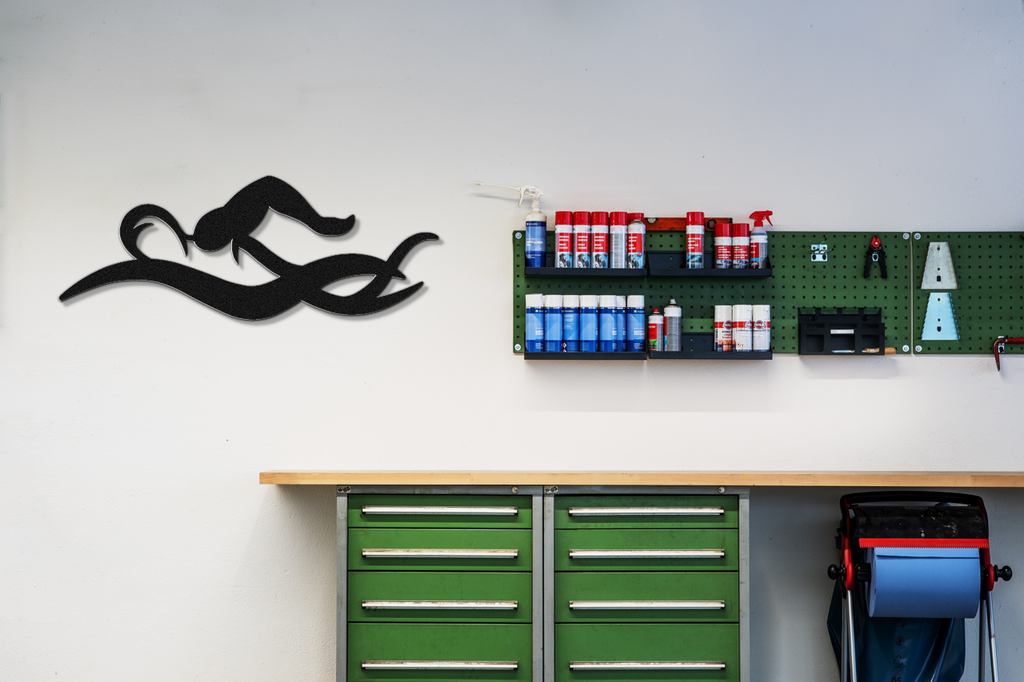 Swimmer Metal Wall Art