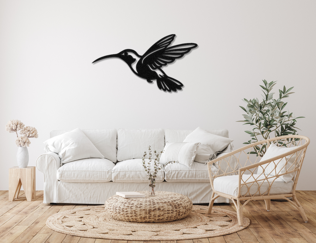 Hummingbird Metal Wall Art