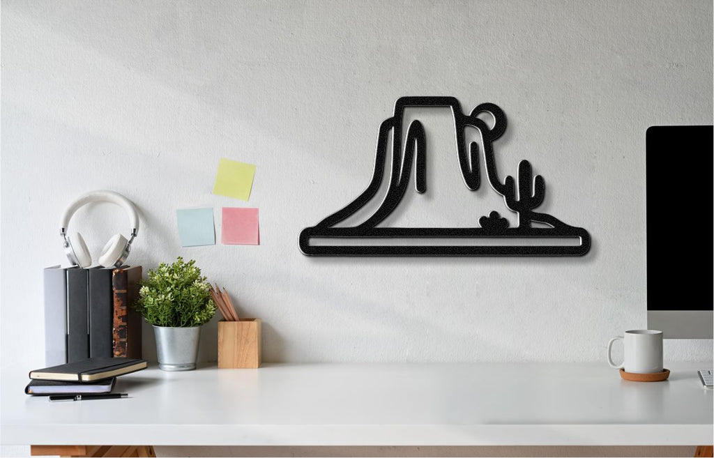 Desert Mesa Metal Wall Art