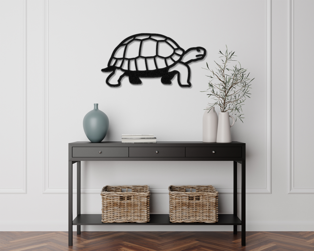 Tortoise Metal Wall Art