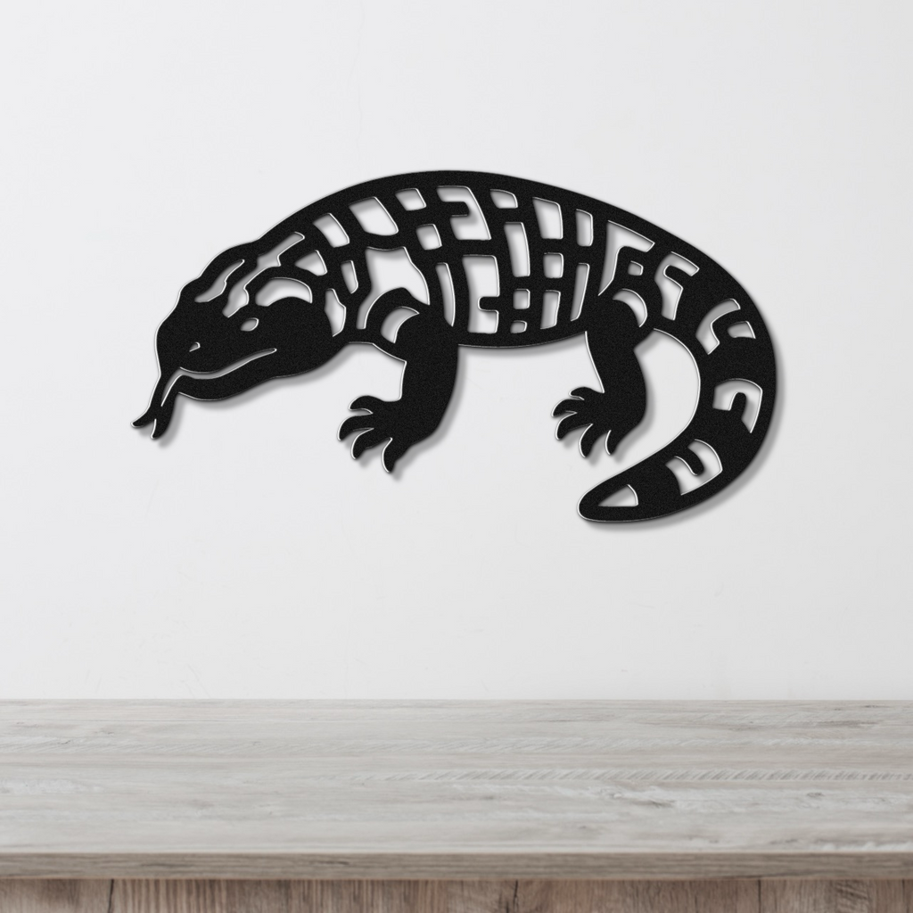 Gila Monster Metal Wall Art