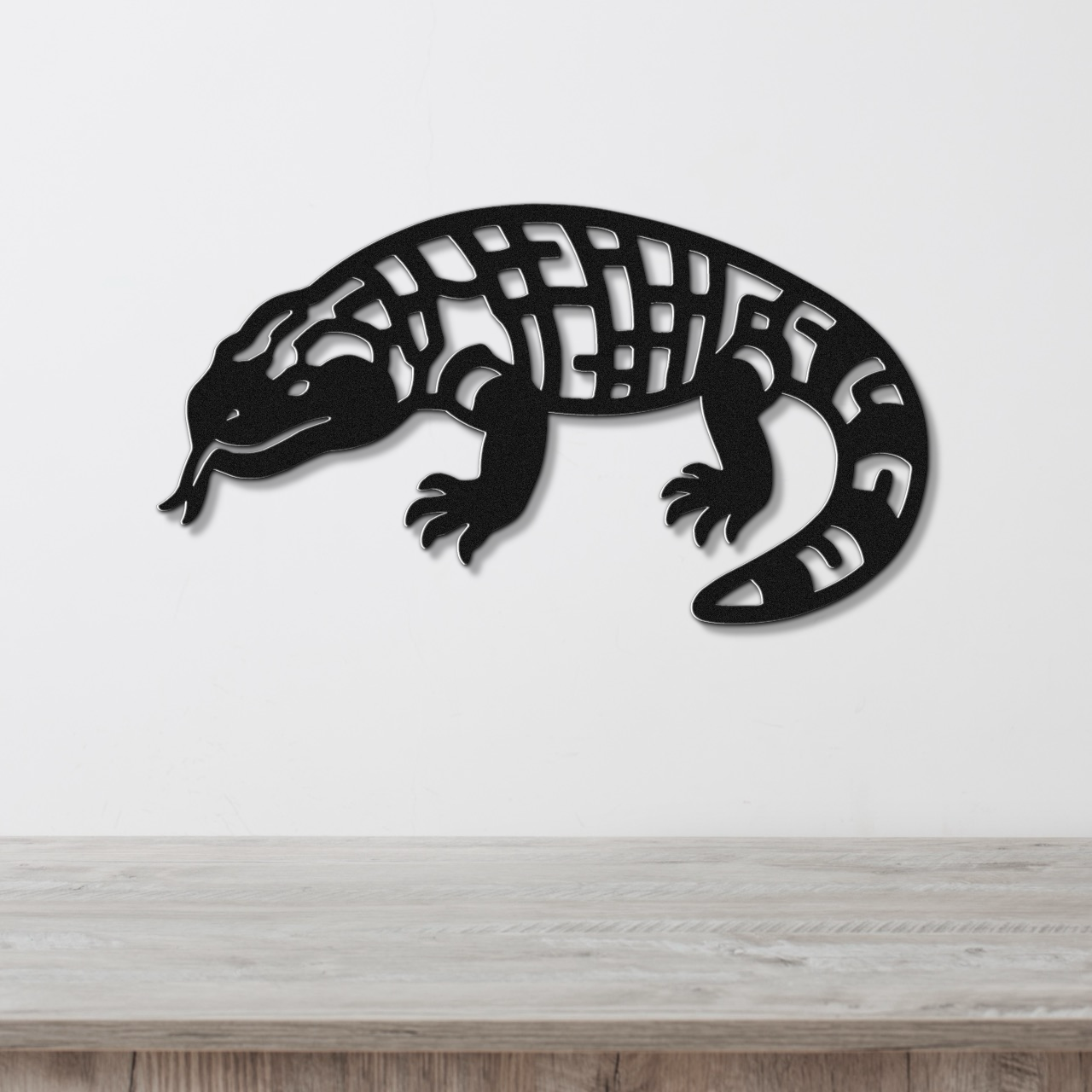 Gila Monster Metal Wall Art